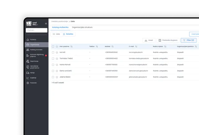 Uredsko.hr Preview
